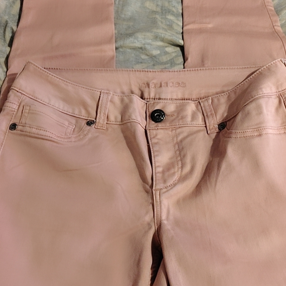 Maurices Pink Skinny Jeans (5 For 45$)☀️